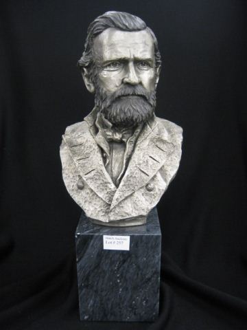 Chilmark Civil War Pewter Bust