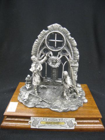 Chilmark Pewter Figurine ''Silent