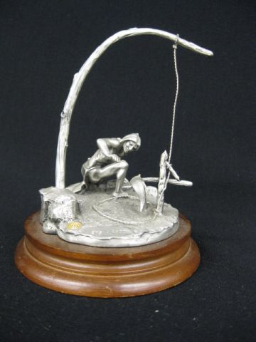 Chilmark Pewter Figurine ''Snare