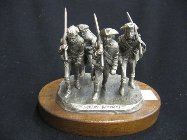 Chilmark Pewter Figurine ''Weary