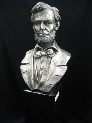 Chilmark Pewter Sculpture ''Bust of