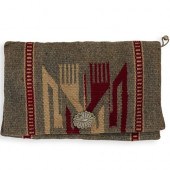 CHIMAYO HANDWOVEN WOOL CLUTCHD