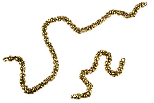 CHIMENTO 18KT. NECKLACE AND