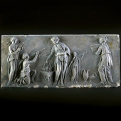CHIMNEYPIECE TABLET WITH MUSIC