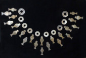 CHIMU-INCA SILVER PECTORAL FRO