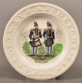 CHINA ALPHABET TODDY PLATE TIT