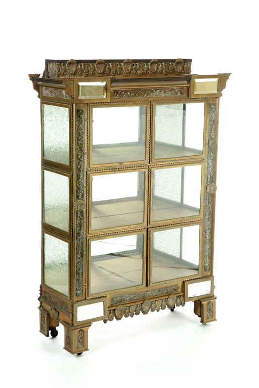 CHINA CABINET.  Barney and Smith