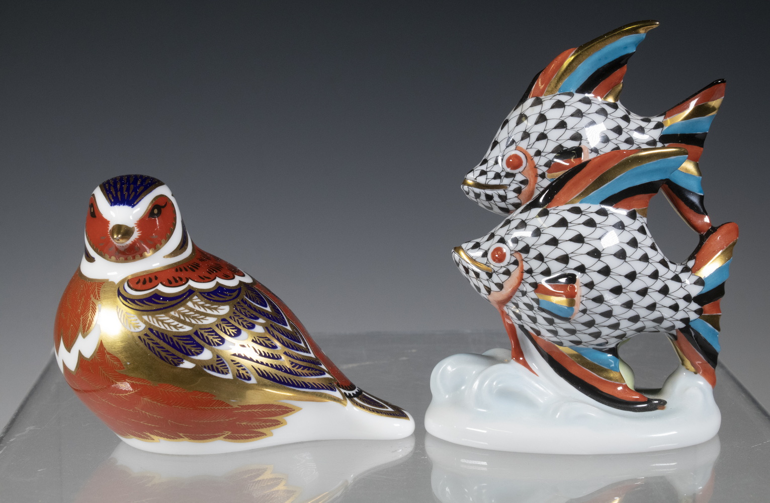 CHINA FIGURINES BY HEREND & ROYAL
