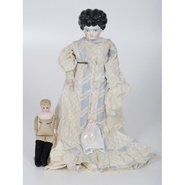 China Head and Bisque Dolls