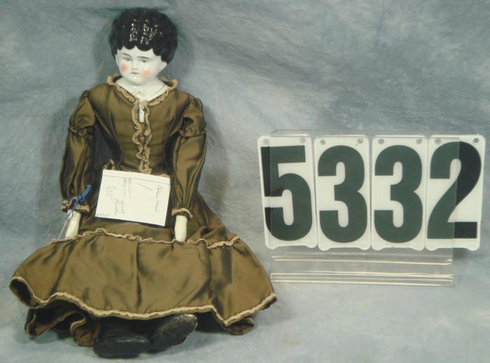 China Head Doll, 17 inches tall,