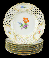 CHINA: MEISSEN RETICULATED POR