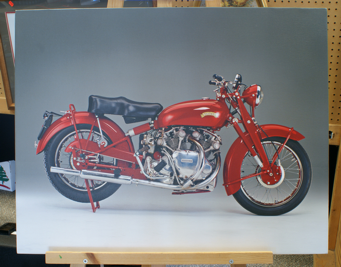 China Red Vincent Rapide giclee art