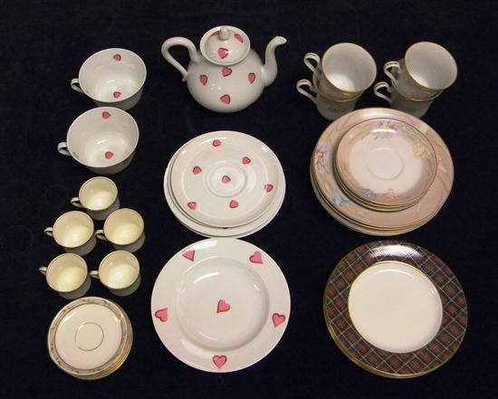 China  thirty-five pieces: twelve