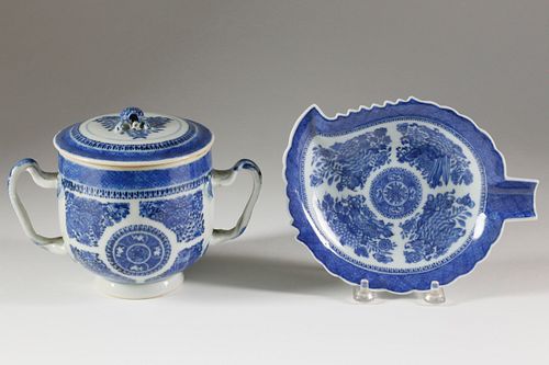 CHINA TRADE BLUE FITZHUGH SUGAR
