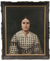 CHINA TRADE PORTRAIT & TIN BOX