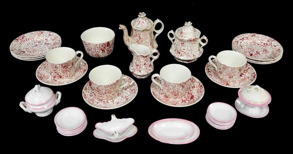 CHINA: TWO PORCELAIN TEA SETS FOR