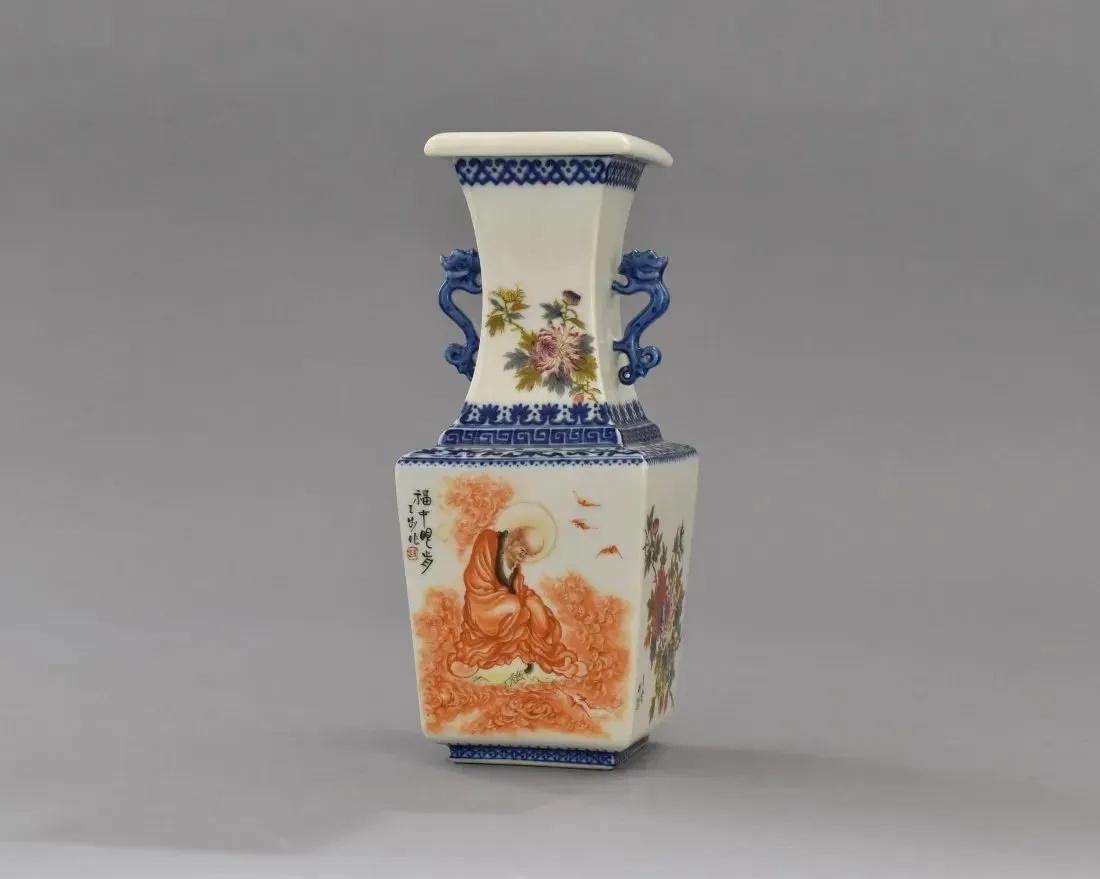 CHINA WANGBU BLUE AND WHITE