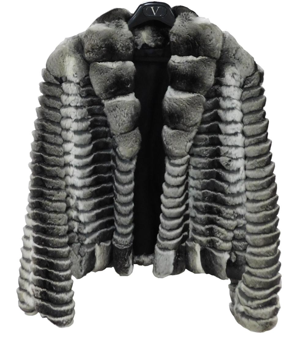 CHINCHILLA FUR JACKET, MODERN
