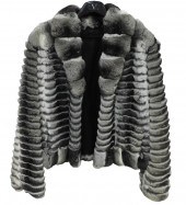 CHINCHILLA FUR JACKET, MODERN