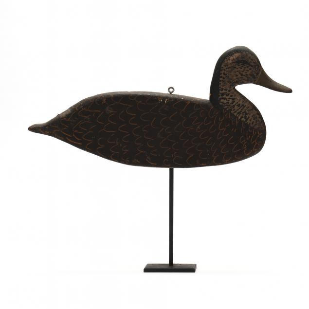 CHINCOTEAGUE BLACK DUCK SILHOUETTE