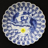 Chines Kangxi Blue & White Sca