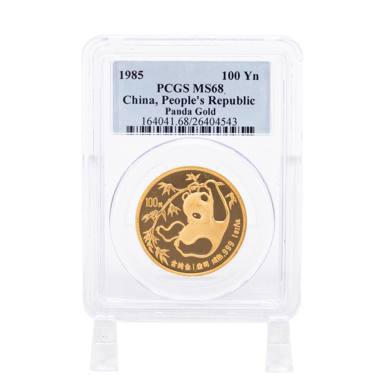 CHINESE 1 OZ GOLD PANDA COIN,