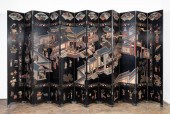 CHINESE 12 PANEL COROMANDEL FL