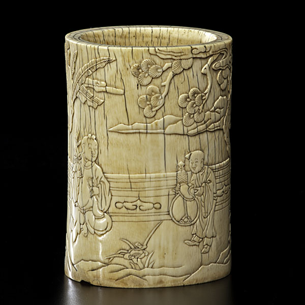 Chinese 18th Century Ivory Brush