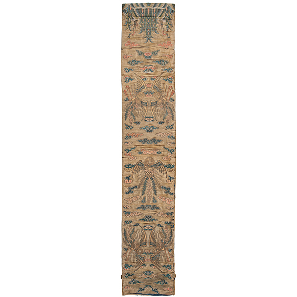 Chinese 18th Century Wall Hanging