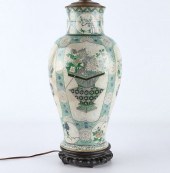 CHINESE 19TH C. FAMILLE VERTE