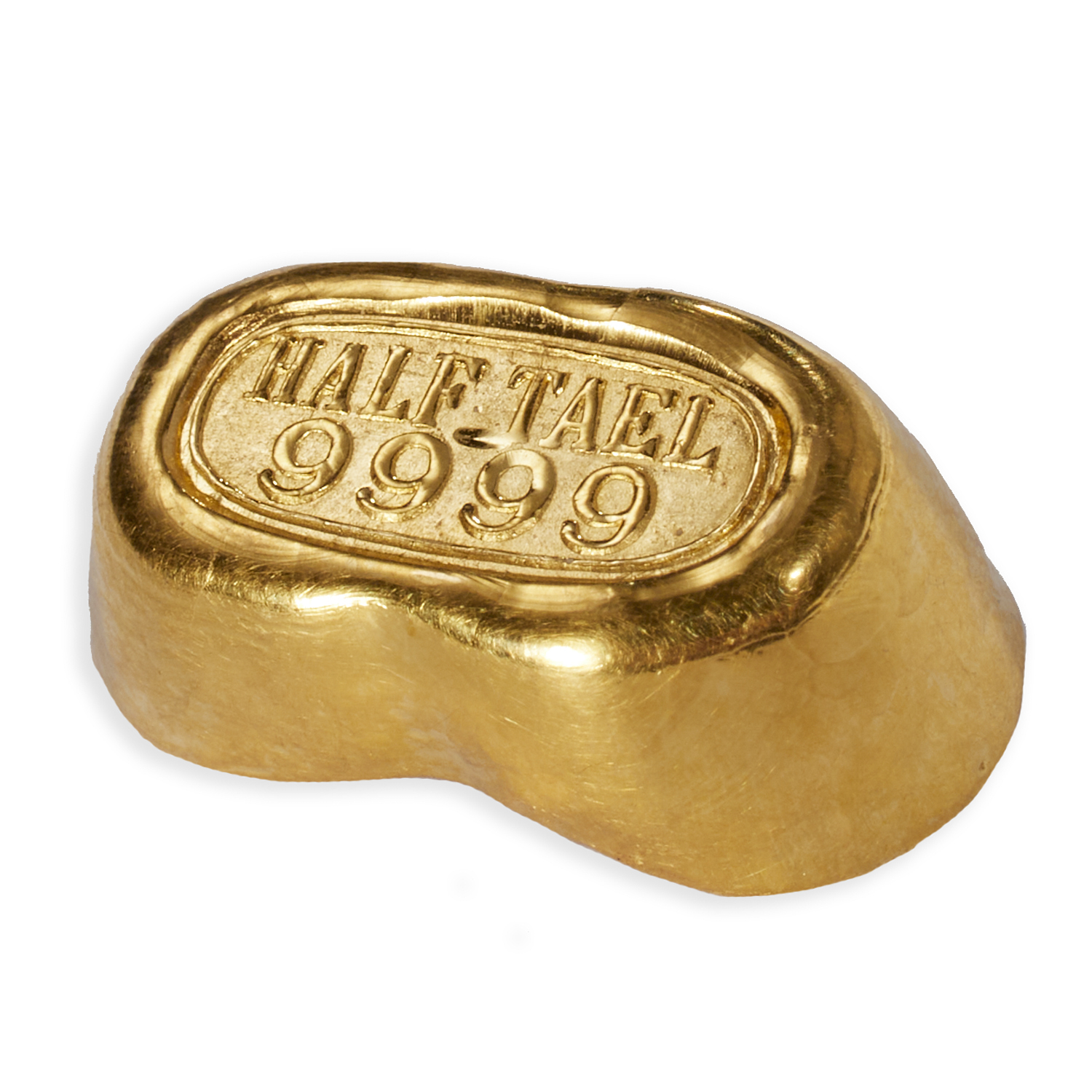 CHINESE 24K GOLD HALF TAEL 20th c.,