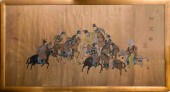 CHINESE "A GAME OF POLO" GOUAC