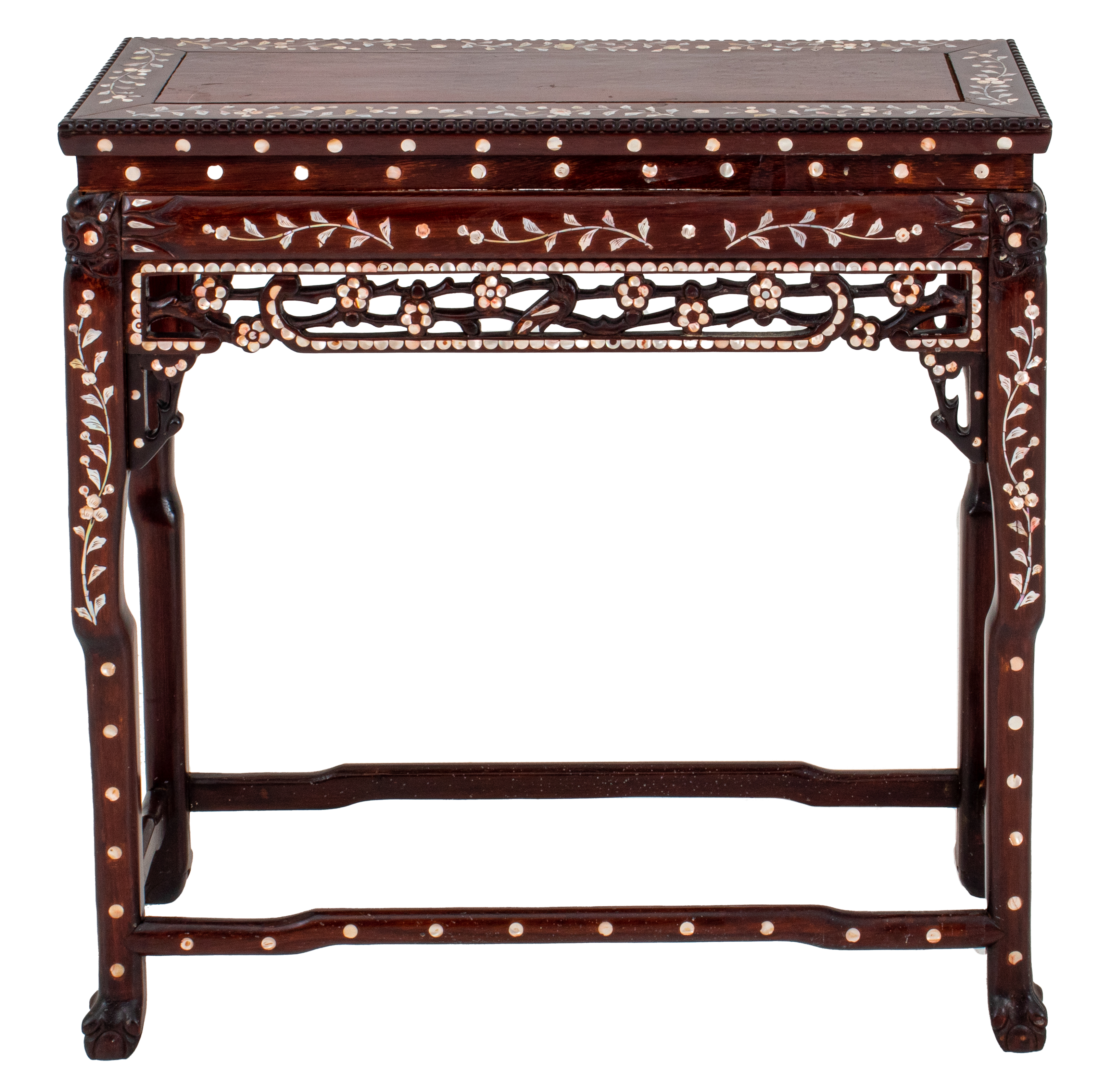 CHINESE ABALONE INLAID ALTAR