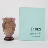 CHINESE AMETHYST VASE EX T.B.