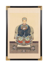 CHINESE ANCESTOR PORTRAIT OF A