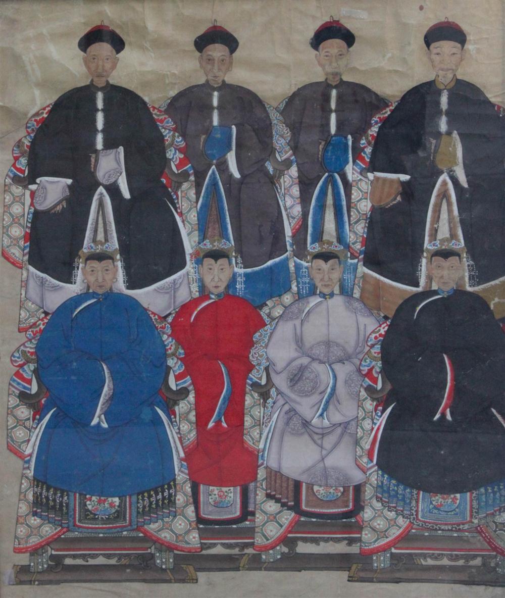 CHINESE ANCESTRAL PORTRAIT Ink
