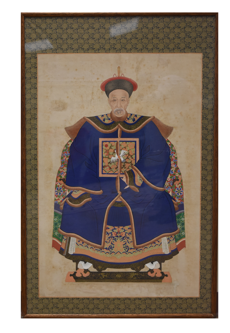 CHINESE ANCESTRAL PORTRAIT OF AN