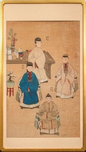 CHINESE ANCESTRAL PORTRAIT PAI