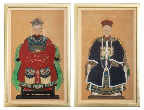 CHINESE ANCESTRAL PORTRAIT