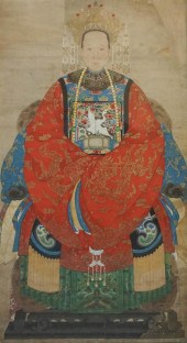 CHINESE ANCESTRAL PORTRAIT, WA