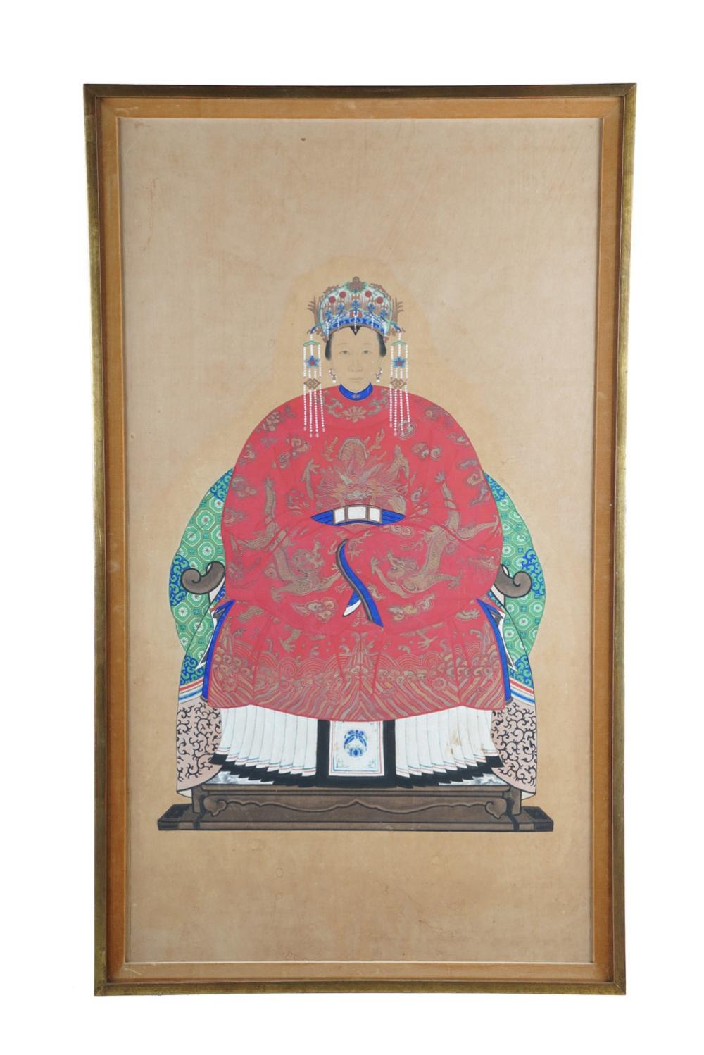 CHINESE ANCESTRAL PORTRAIT42 x 24