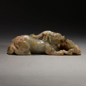 CHINESE ANCIENT JADE CARVING O