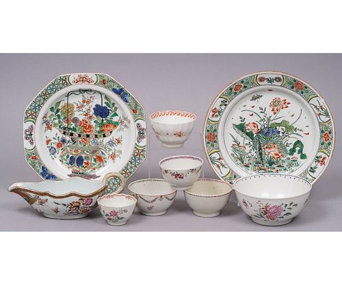 CHINESE AND SAMSON PORCELAIN