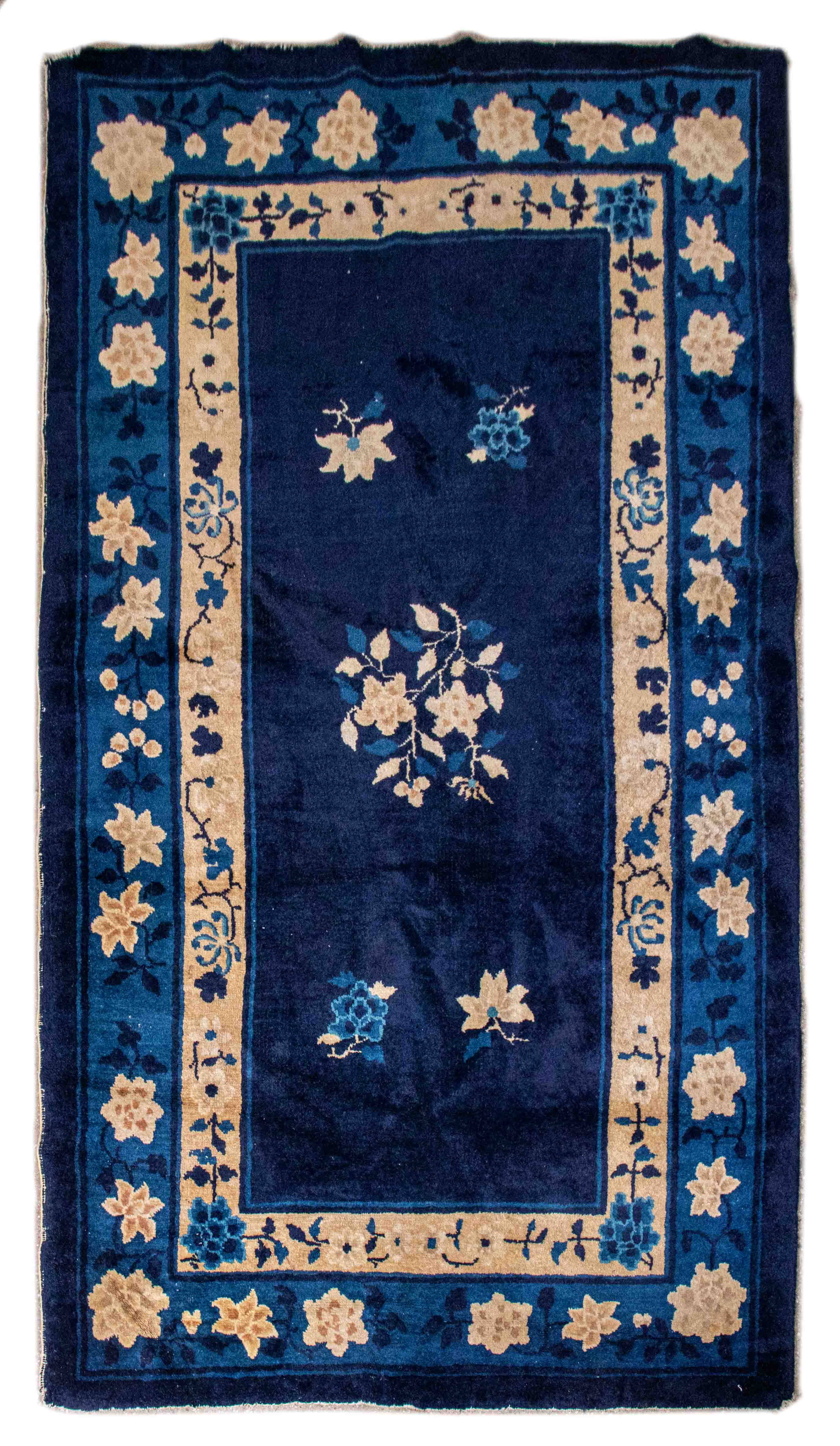 CHINESE ANTIQUE ART DECO PEKING RUG