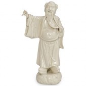 CHINESE ANTIQUE BLANC DE CHINE