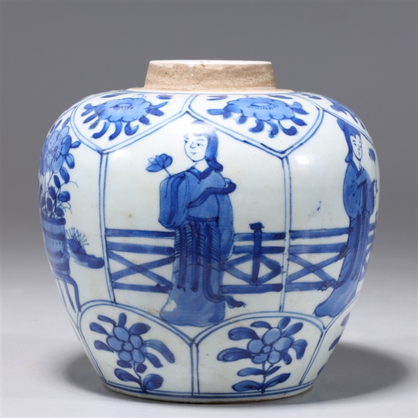 Chinese antique blue and white