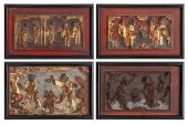 CHINESE ANTIQUE CARVED LACQUER