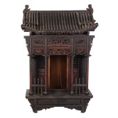 CHINESE ANTIQUE CARVED WOODEN