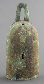 CHINESE ARCHAIC BRONZE BELL Ch
