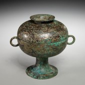 CHINESE ARCHAIC BRONZE DOU RIT